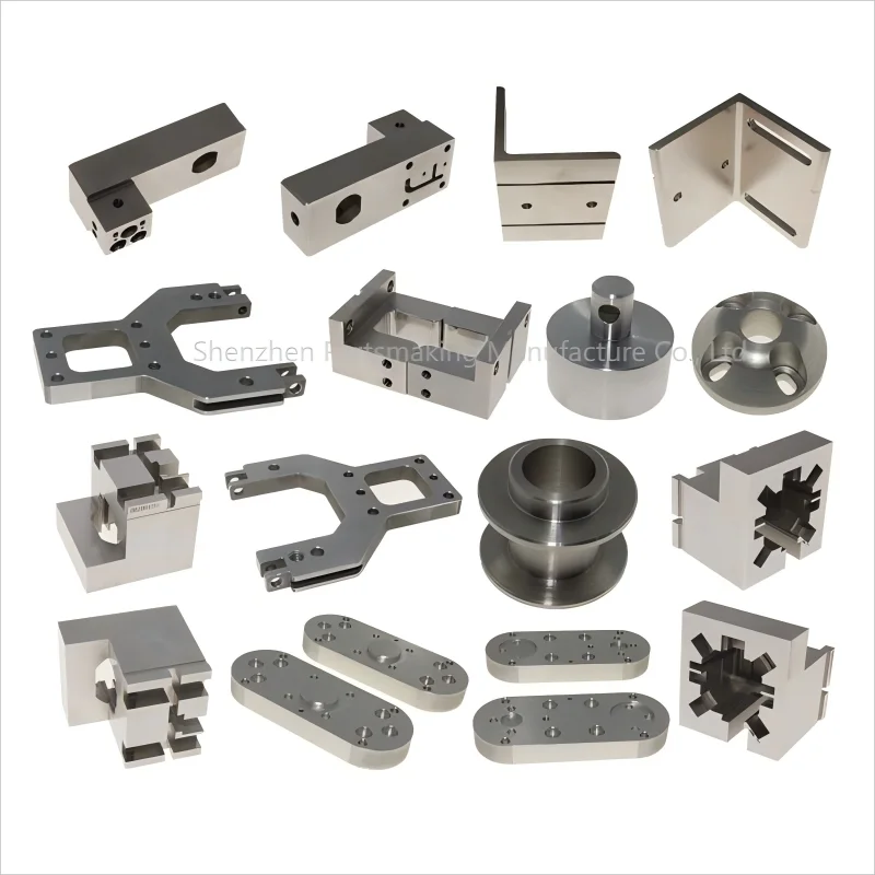 High Precision Silver Anodized Aluminum Parts