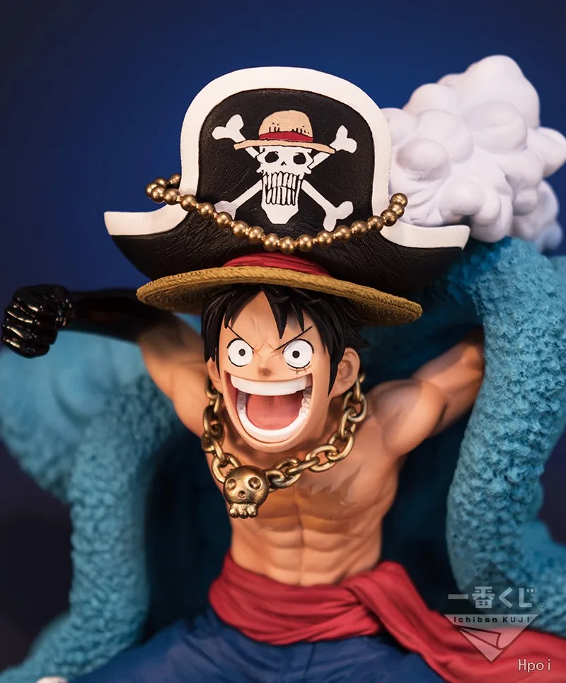 Monkey D Luffy Anime Figure Model Toy, Zero One Piece, 20 ° Aniversário, Action Figure PVC, Coleção Presente, 12cm