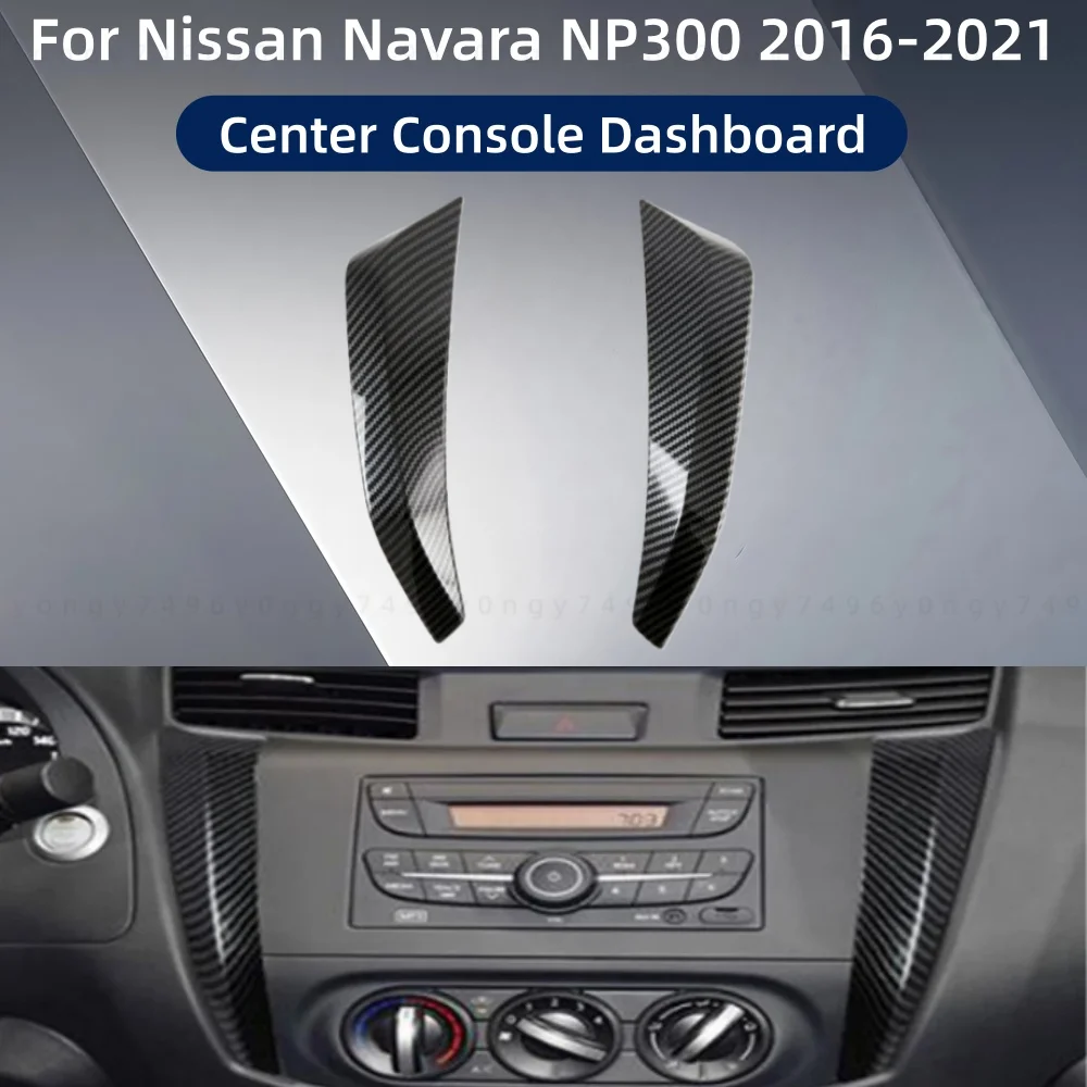 

Car Upgrade Stickers Center Console Dashboard For Nissan Navara NP300 2016 2017 2018-2021 Modification Decoration Accessories