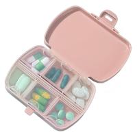 Portable Pills Organizer Case 6 Grids PillBox Tablet Storage Container Weekly Medicine Pill's Box Pill Case Drug Dispense