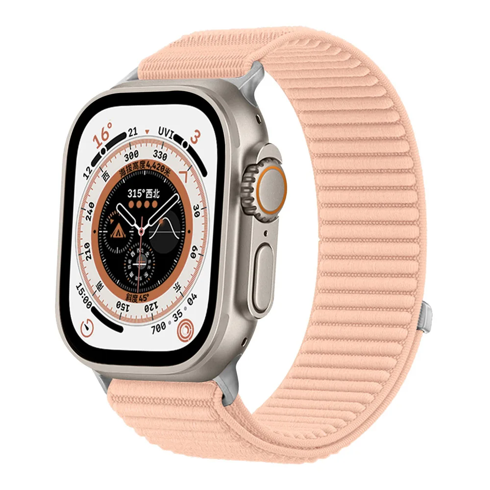 Nylon-Schlaufenarmband für Apple Watch Ultra 3 2 49 mm Band 45 mm 44 mm 41 mm 40 mm 38 Armband iWatch Serie 11 10 42 46 mm 9 8 7 6 SE 5 4 – Detail 15