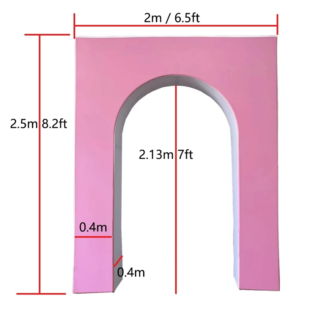 3D Door Frame Arch Open Arch Background Frame Birthday Wedding Baby Shower Party Event Backdrop Photo Booth Background