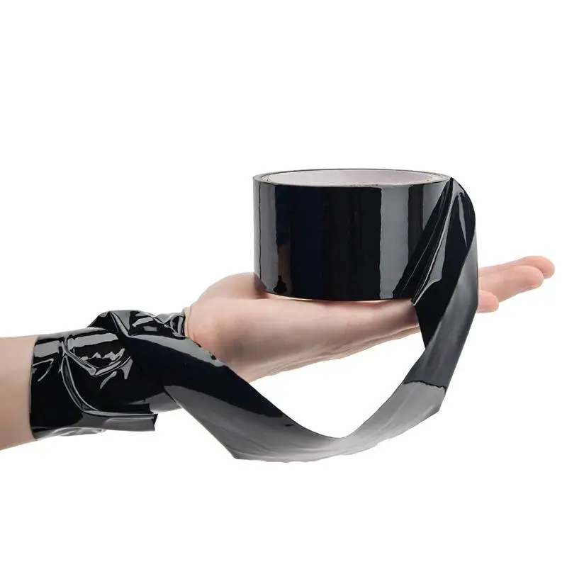 BDSM Handcuff Fetish Tape SM Slave Bondage Sex Toy Couple Body Restraint Electrostatic Tapes Self Adhesive Sex Tape Adult Toys