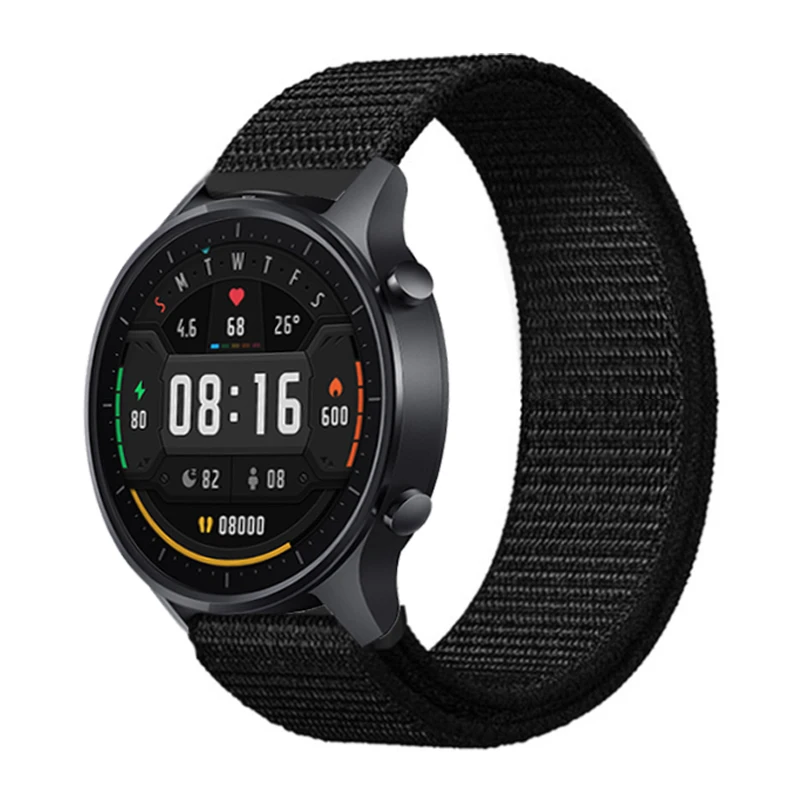 Correa de nailon para Xiaomi Mi Watch, pulsera deportiva de Color para haylou ls02, S1 Active