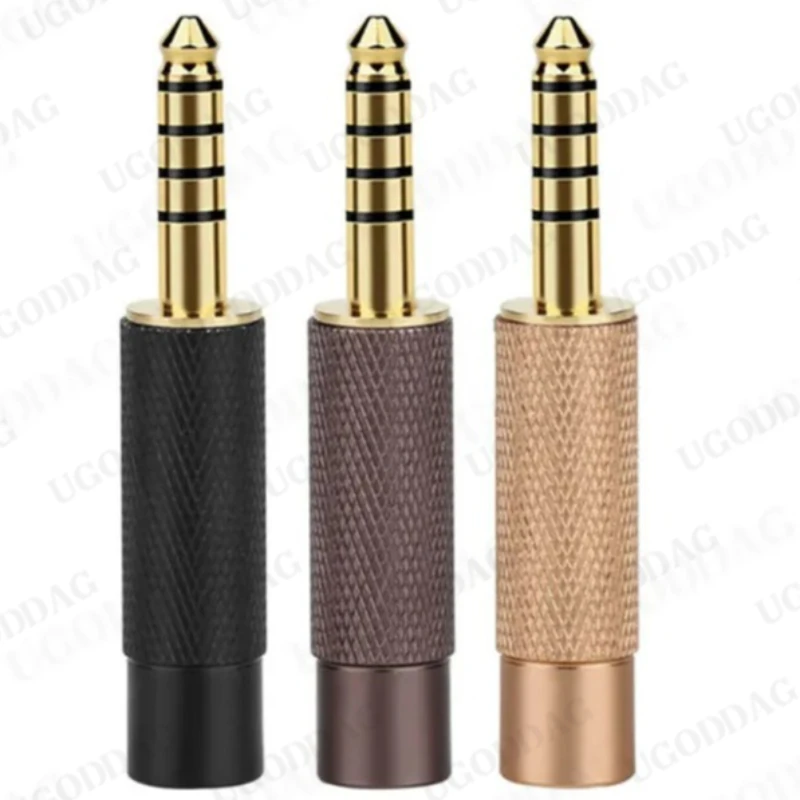 Audiophile AUX Jack 2.5 To 4.4mm Adapter Earphones Plug 4.4mm Male 2.5mm Female Headphone Wire Connectors 5 Pole Audio Converter