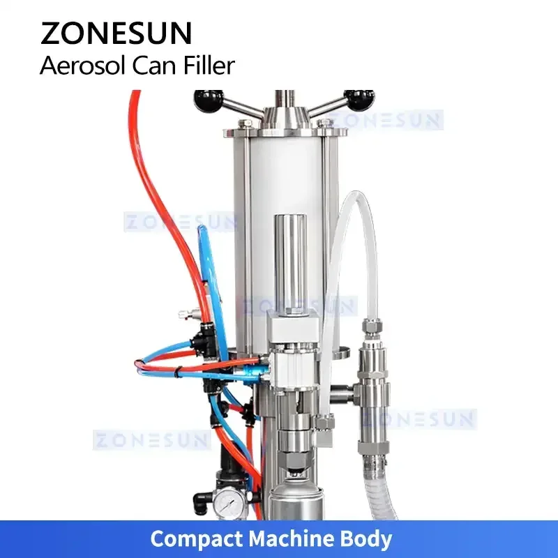 ZONESUN ZS-CQ3 آلة تعبئة الهباء الجوي الهوائية اليدوية للسوائل