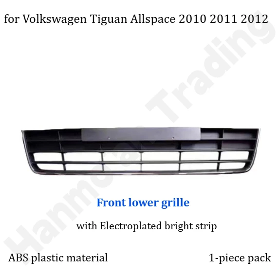 

for Volkswagen Tiguan Allspace 2010-2020 Lower grille/bumper ventilation opening intake grille/intake grille light strip