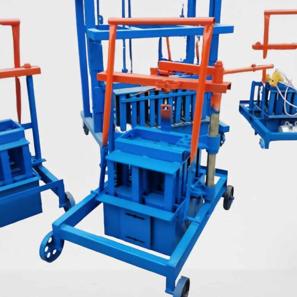 Manufacturer's hot sale, multi-material block brick making machine, semi-automatic 1-year warranty