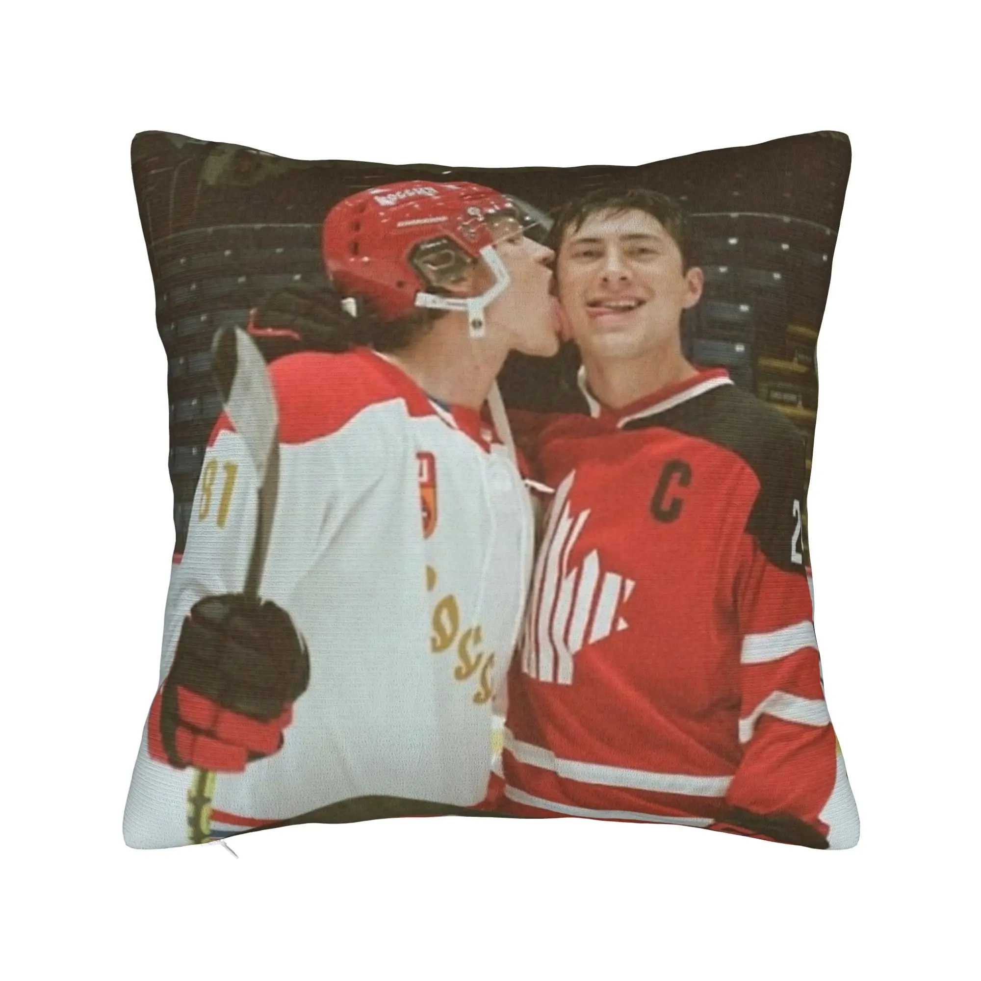 Ilya and Shane Heated Rivalry Pillowcase Soft Polyester Cushion Cover Gift  Throw Pillow Case Cover Home Zippered 40*40cm