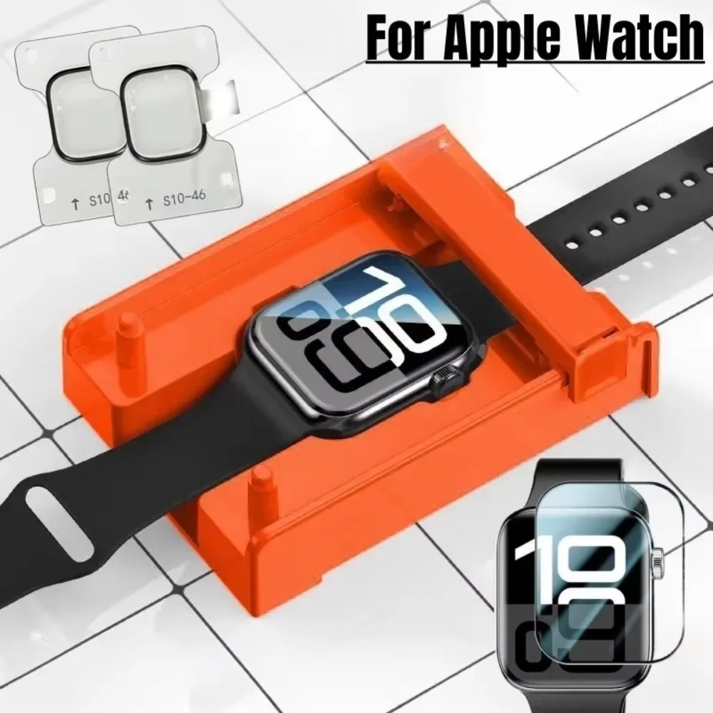 Apple Screen Protector Install Kit 1-3PCS for Apple Watch Series 11 10 9 8 7 6 5 4 3 SE Ultra 40 41 42 44 45 46 49mm Composite Film HD - Aliexpress Deal