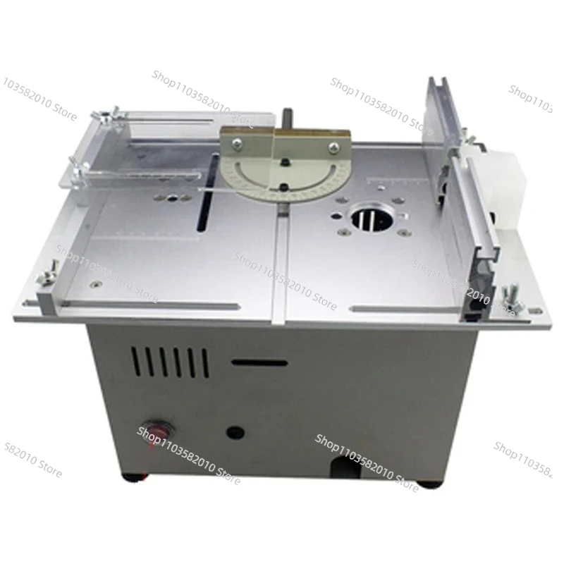 220V 300W Mini Table Saw, Multifunctional DIY Woodworking Jade Cutting Machine, Precision Desktop Saw for Hobbyists