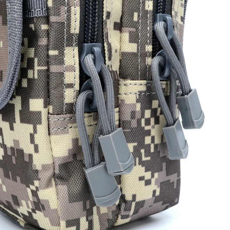 1PC Black Waist Pouch Waist Bag For Men Small Phone Pocket Belt Pack Hunter Waist Pack Running Hiking Camping Pouch Travel Bags
