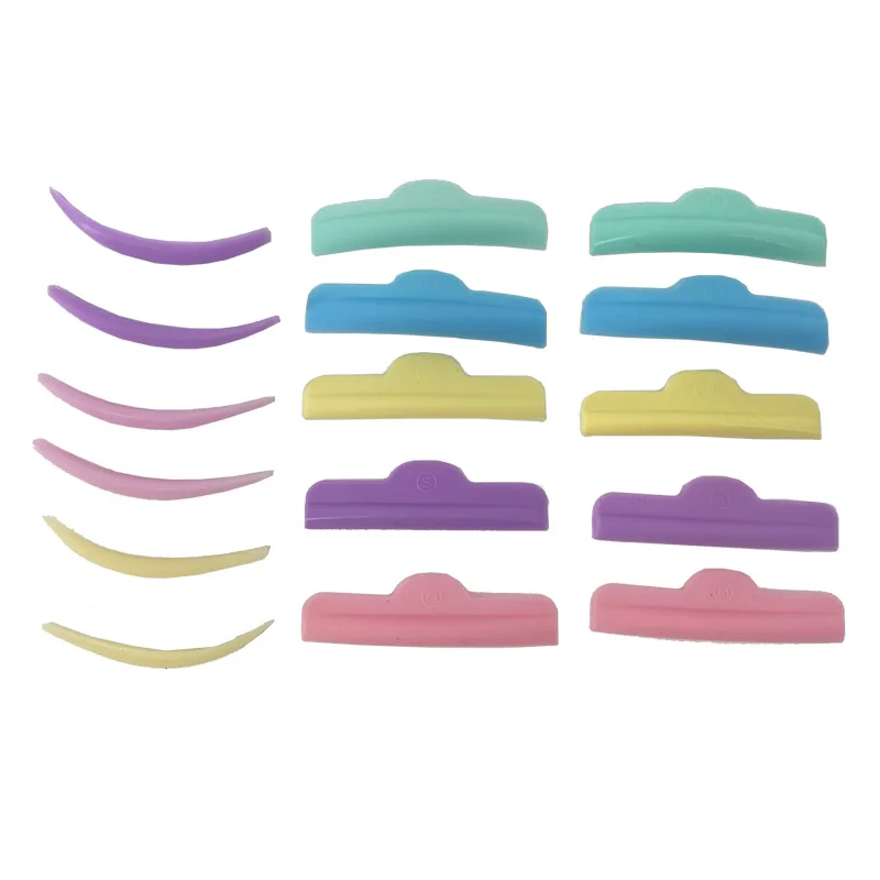 Coussinets en Silicone, 3/5/8 paires, accessoires d'extension de cils, outil applicateur, recourbe-cils, stratification