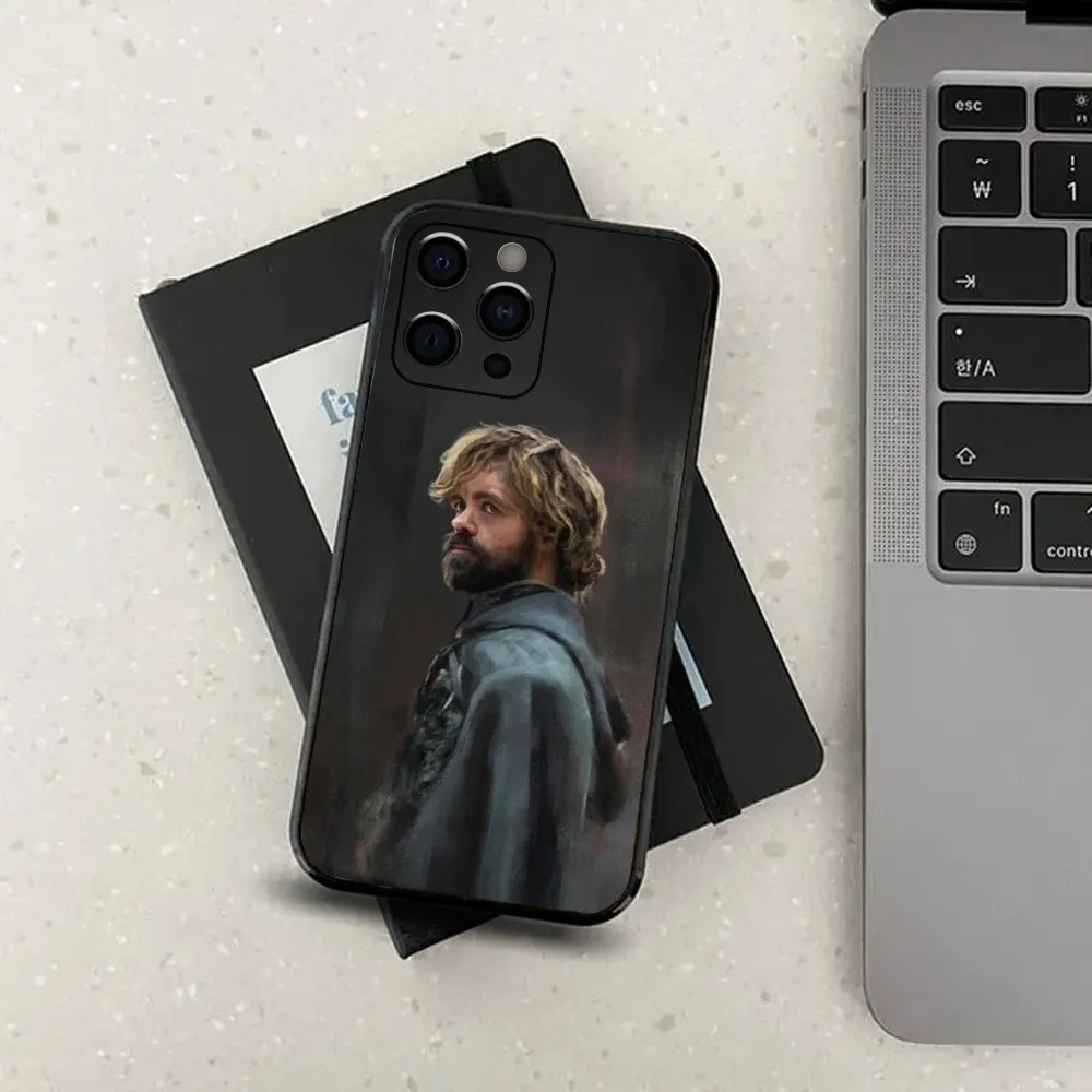 Actor P-Peter Dinklage Phone Case For Apple iPhone 15,14,13,12,11,Pro,X,XS,Max,XR,Plus,Mini Soft Black Cover