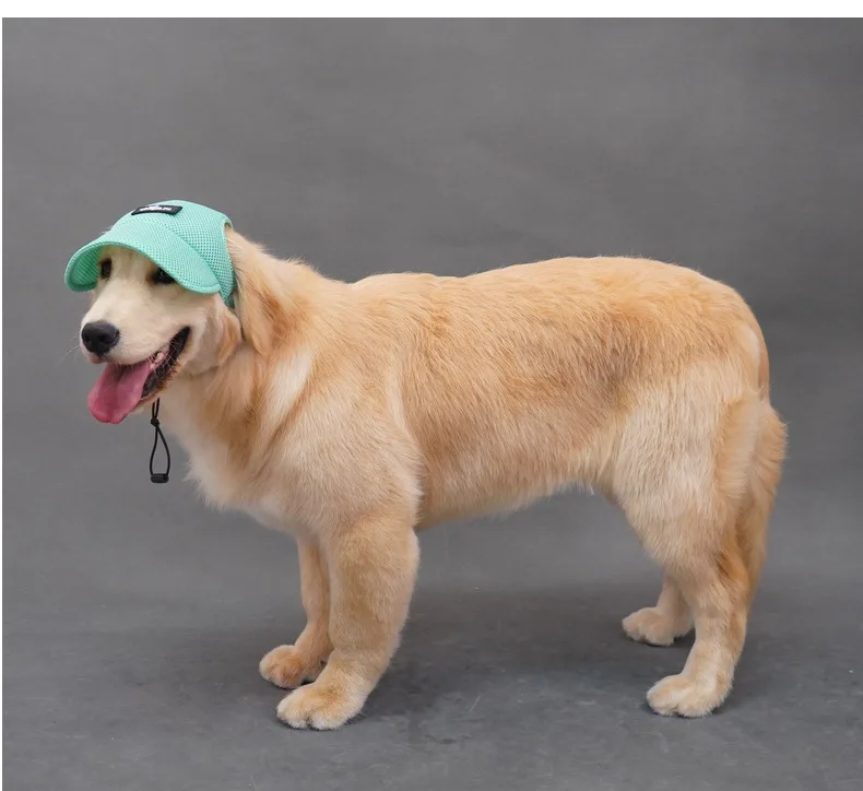 Large Dog Hat Summer Big Dog Caps Samoyed Border Collie Husky Labrador Golden Retriever Dobermann Weimaraner Dog Sunhat