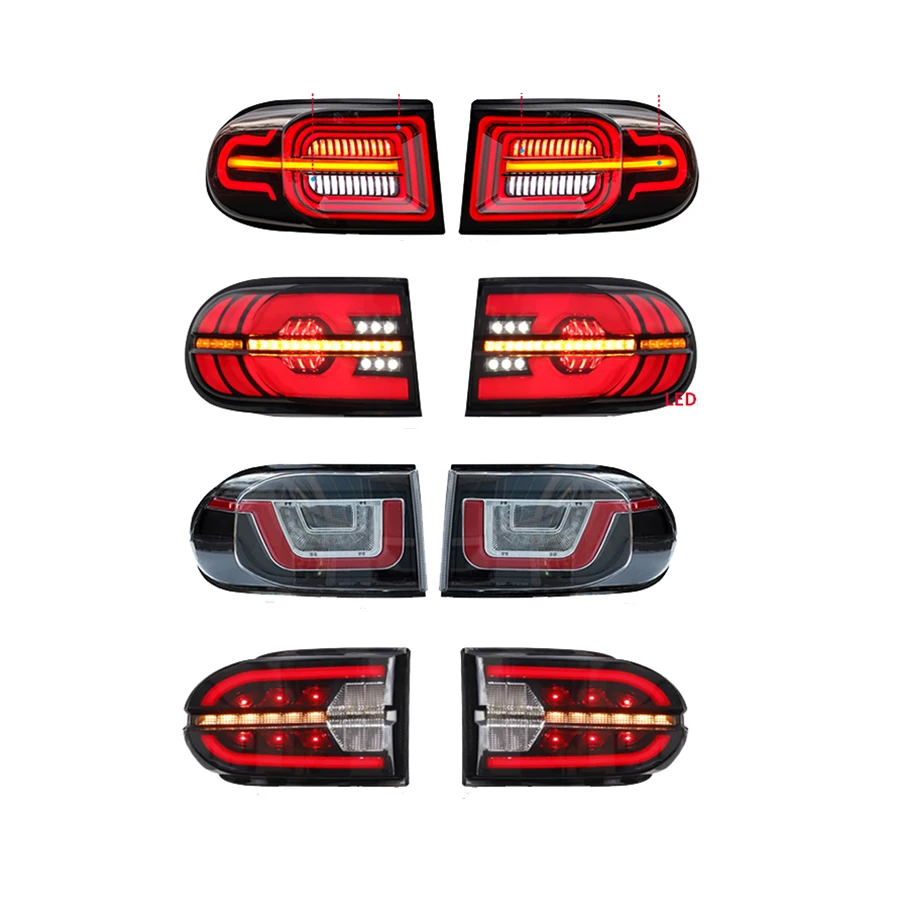 New Tail Light Assembly For Toyota FJ Cruiser Taillight Modification Signal Blinker LED Brake Light