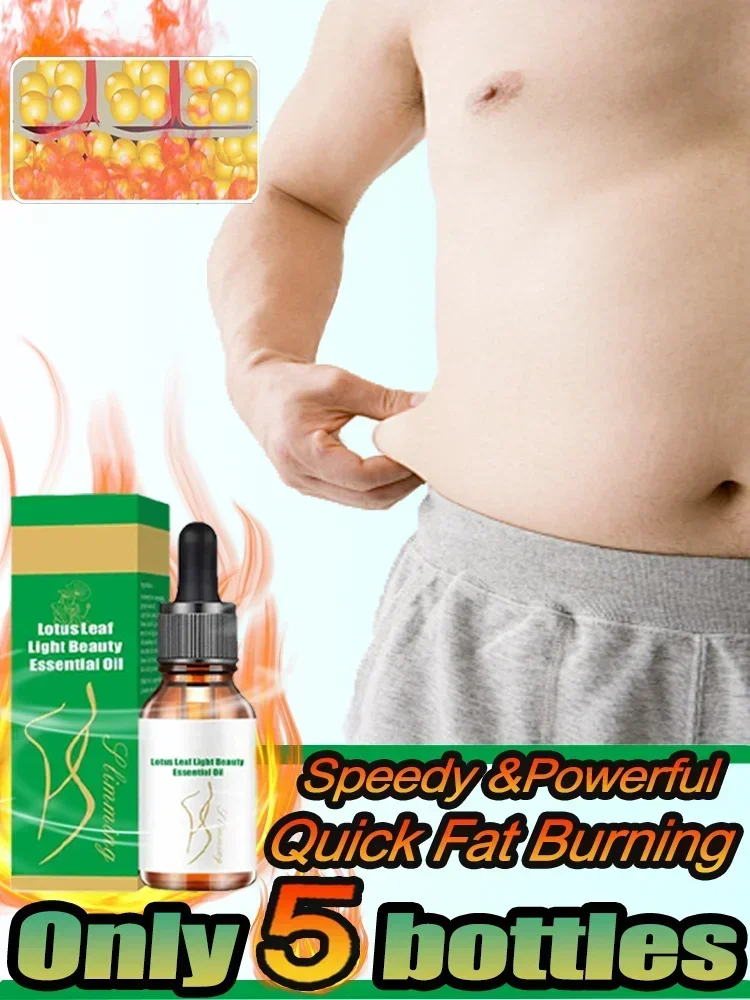 

Powerful Calorie Burning Full Body Shaping Massage Oil Belly Abdomen Fat Burning Body Sculpting Suitable for Men and Women