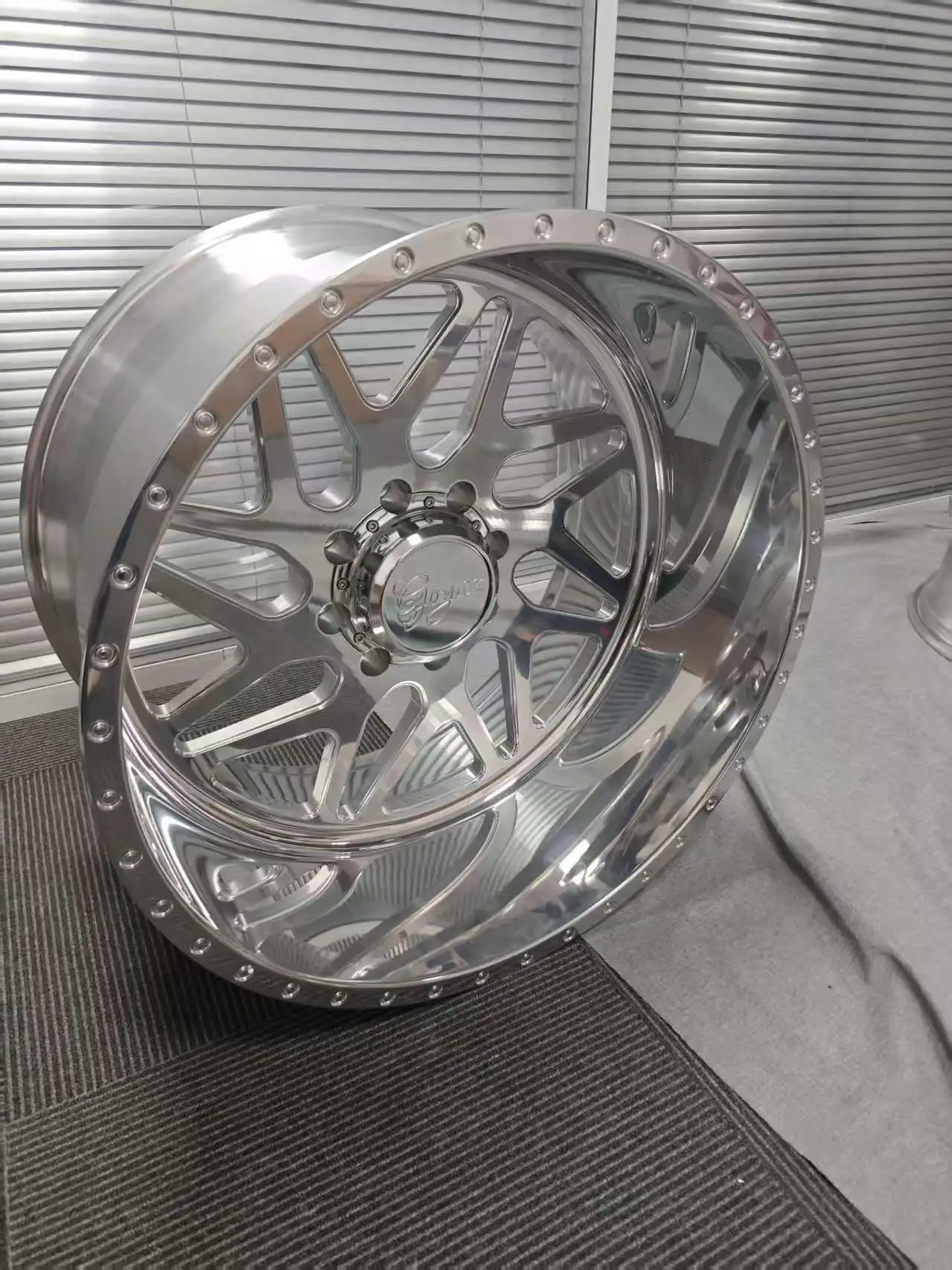 22x12 22x14 24x12 24x14 26x16 28x16 Deep Dish Forged 4x4 Offroad 8x170 8x180 8x6.5 6x5.5 Polished Truck Wheels