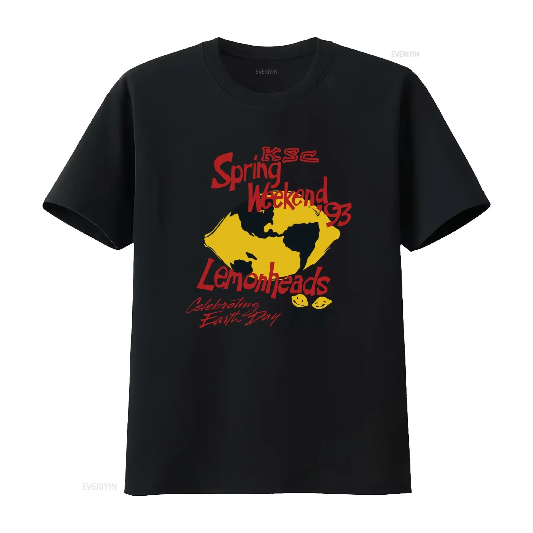 تي شيرت The Lemonheads Spring Weekend 93 قطن S 5Xl FR1057 ملابس مصممة عتيقة مغسولة وممتدة أنيقة ومريحة وناعمة