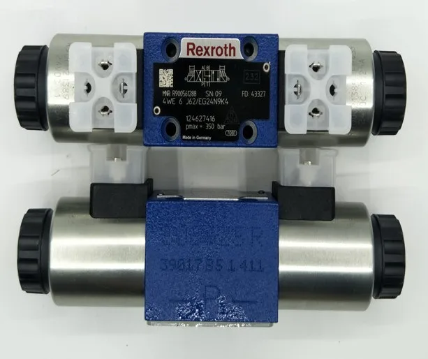 Válvula direccional de 4 vías con pasador húmedo, válvula solenoide de CC o CA