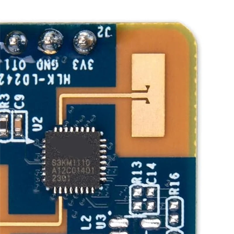 Módulo de detecção humana AAAF 2pcs Smart LD2420 24Ghz Mmwave Radar Módulo de sensor de presença e movimento humano