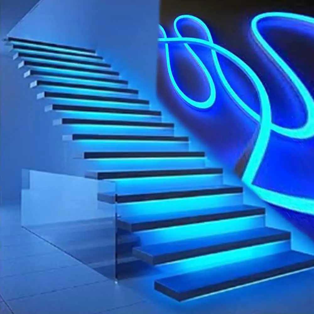 USB LED Light RGB Neon Strip 1M 2M 3M 4M 5M 5V Neon Tape For Home Decor LED Lights Decoration Lighting SMD3535 72LEDs/M