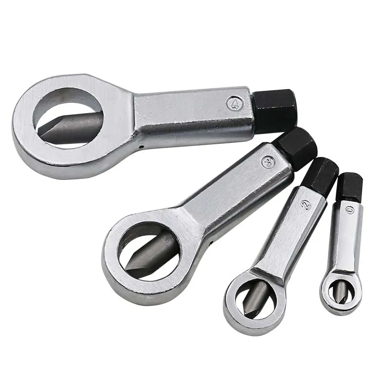 RapDuty-Extracteur d'écrou rouillé, outil de coupe extracteur, séparateur d'écrou réglable, casse-croûte, réparation de vis endommagées, 9-27mm