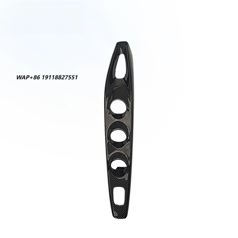 Car Interior Modification Upgrade OEM Style Carbon Fiber Center Console Cover Suitable for 812 Body Kit