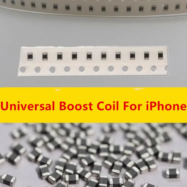 For iPhone X/XS/MAX/6s/6SP/7/7P/8/8 Plus Mainboard Maintenance around CPU Boost Coil Universal Small Inductance Boost Capacitor