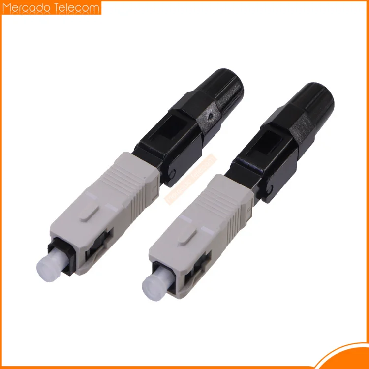 FTTH Multimode Fiber Optical Field Assembly Connector Fiber Optic Fast Connector MM 50/125 SC UPC Fast Connector