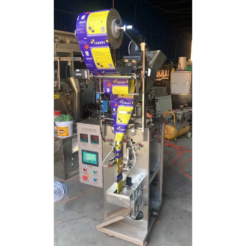 Full Automatic Small Pouch Powder Packaging Machine Multi Function Powder Filling Packing Equipment For Food Industry Custom