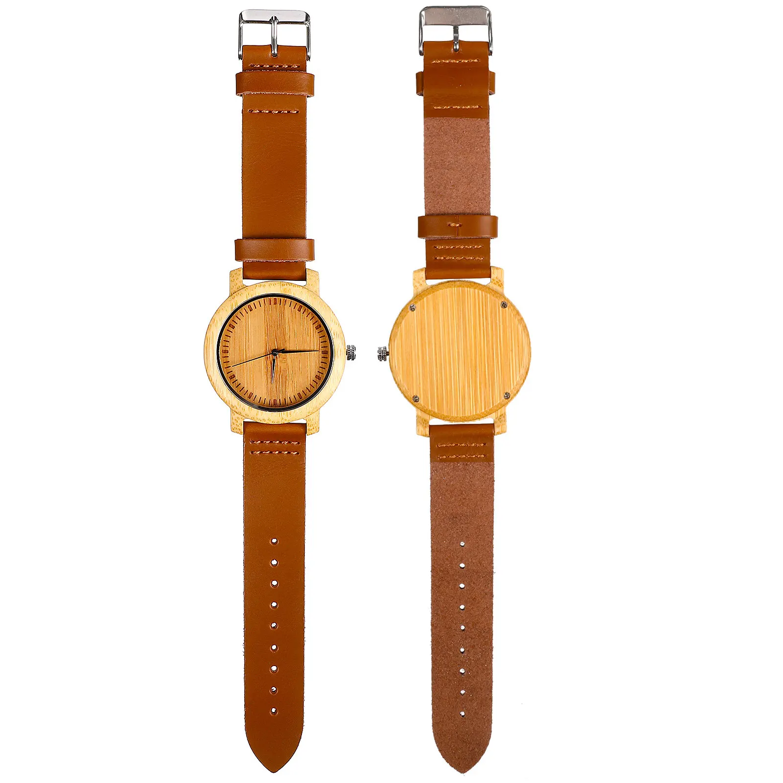 

Мужские бамбуковые часы с точным кварцевым механизмом, удобным ремешком и легким дизайном для офиса, активного отдыха и повседневного ношения.