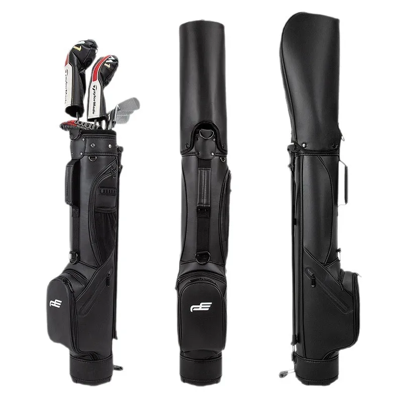 PLAYEAGLE Golf Stand Bag Holds 7 Clubs Lightweight Nylon with Stand