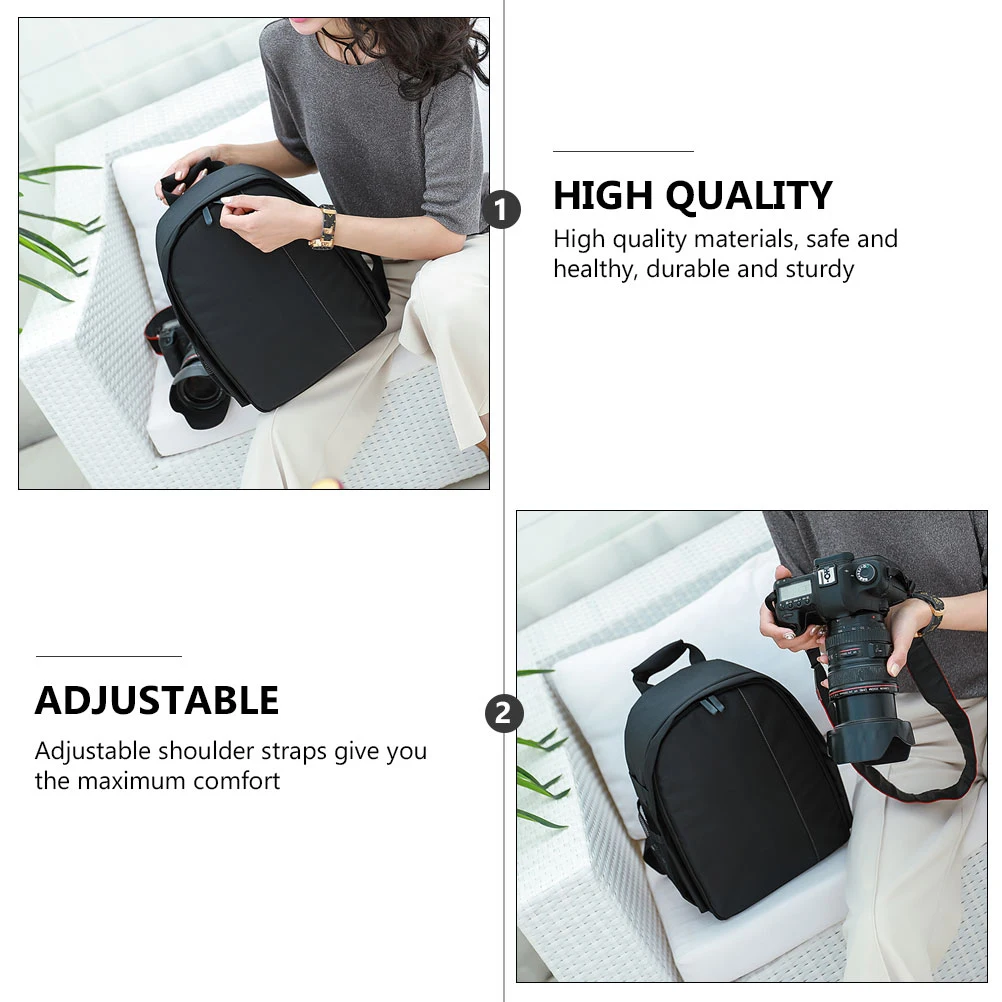 

Waterproof Camera Bag Backpack for Bags Dslr Cameras Professional Storage Digital