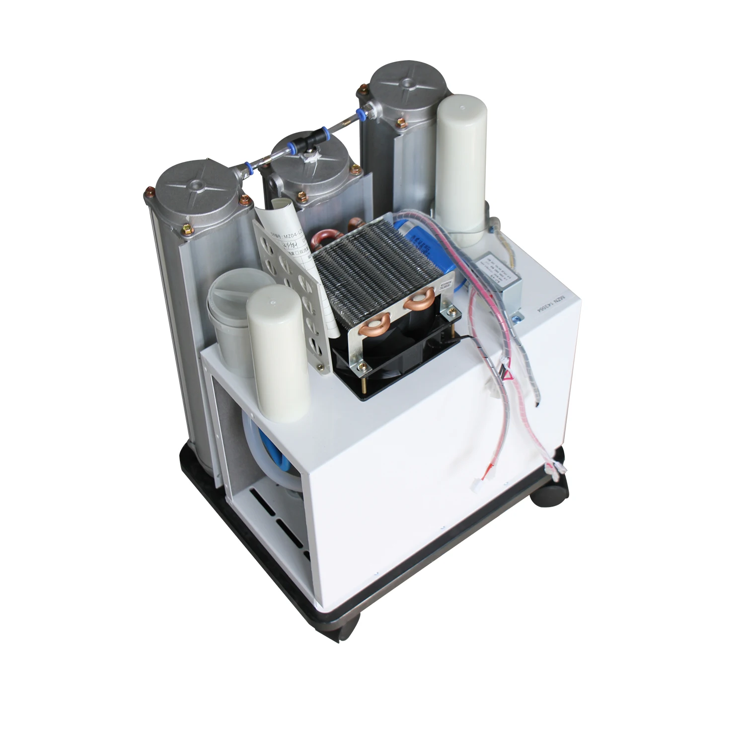 Concentrador de oxígeno portátil, modelo 5-10LPM, tamiz molecular de doble torre