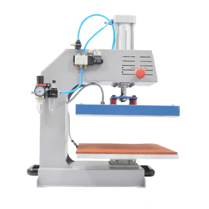 Pneumatic Automatic Digital 38*38 Flatbed Printer T-Shirt Heat Transfer Machine Heat Press & Ironing Machine for Clothing
