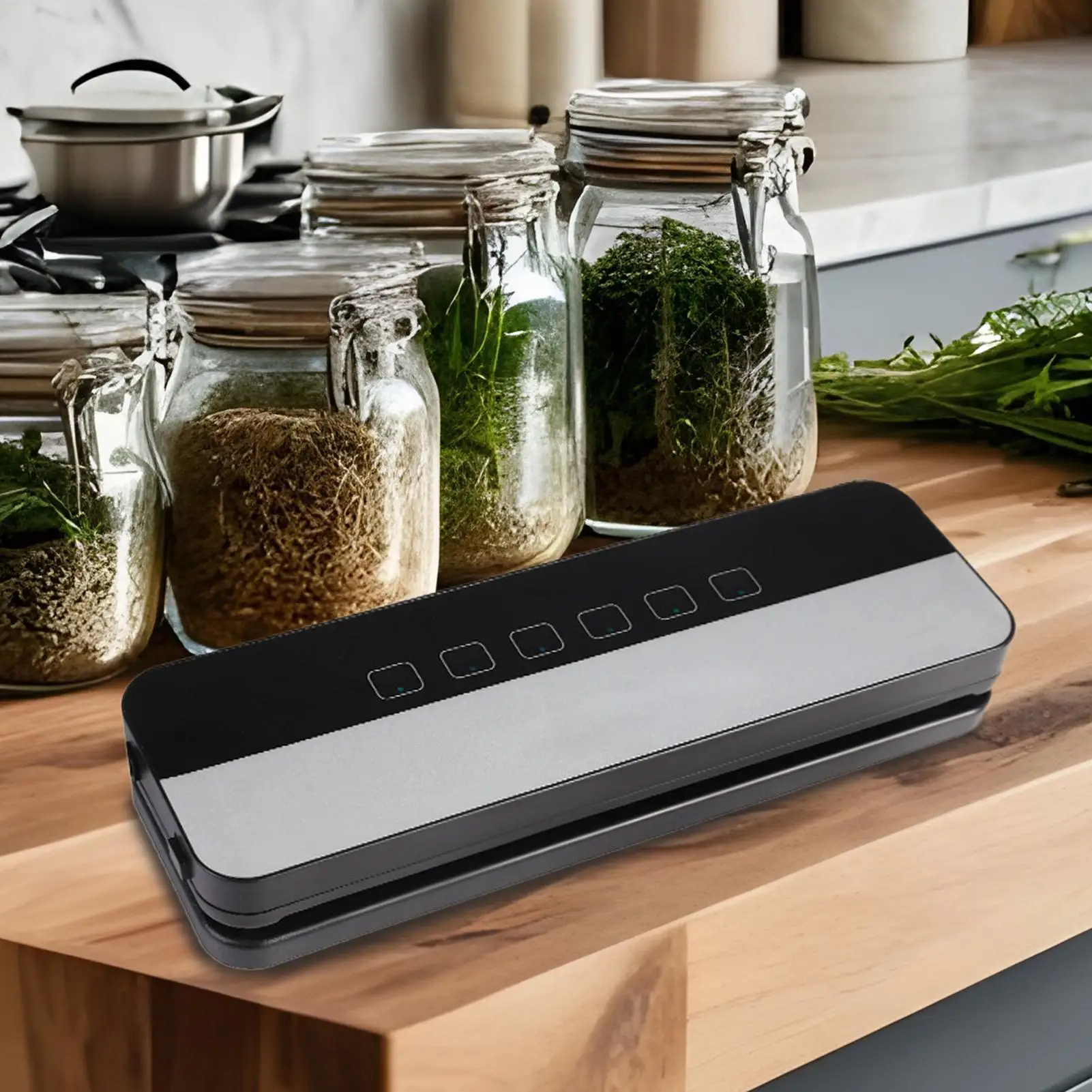 Sealing Machine Food Saver Automatic Dry Wet Modes Compact Packing For Meat Snack Leftovers Meal Prep Freezer Storage Travel