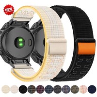 26mm 22mm Nylon strap for Garmin Fenix 7 7X 6 6X Pro 5 5X Plus 3 3HR Quick Fit Bracelet Smartwatch For Forerunner 945 935 Band