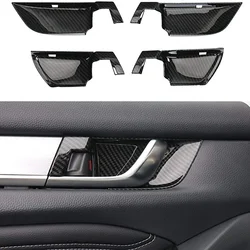 Car Interior Door Handle Decoration Cover Door Bowl Trim for Honda Accord 10th Gen Accessories 2018 2019 2020 2021 2022