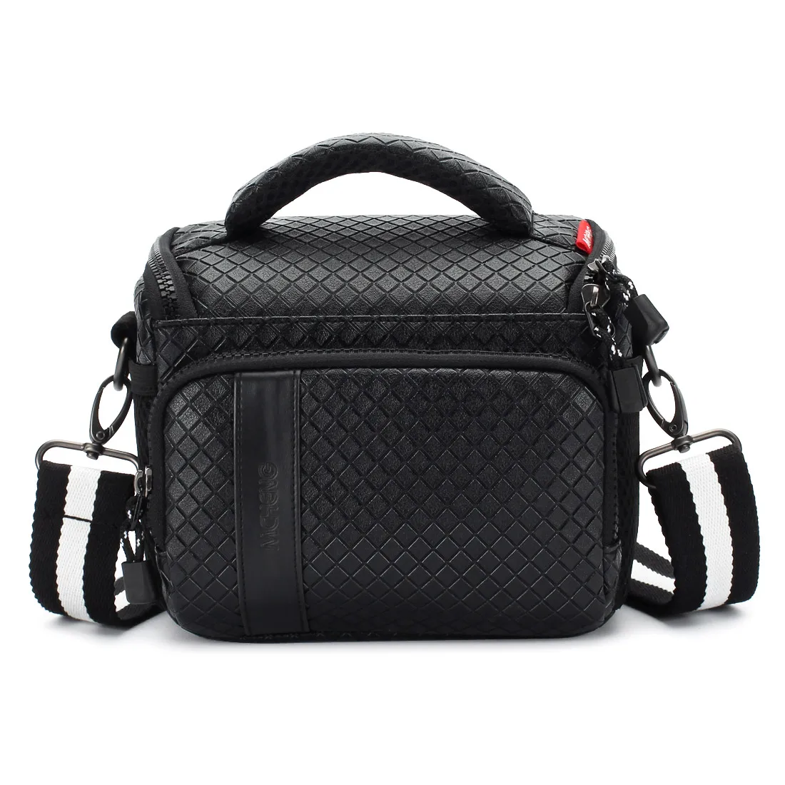 MCHENG Waterproof,Shockproof PU Leather Camera Bag Is Suitable For Most Cameras