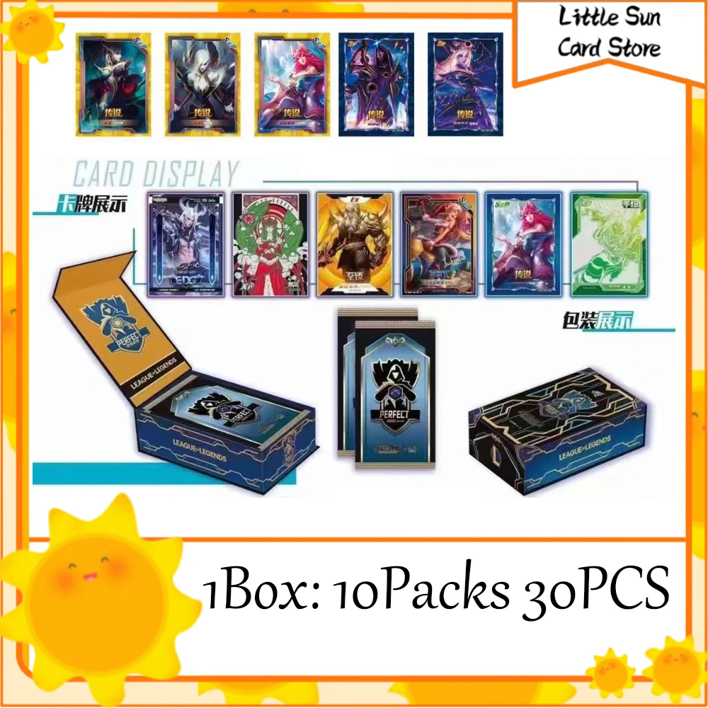 

Tide Card League of Legends Collection Card Kids Toys Gift Winning Signature Hollow LOL Game Cards EDG Goddess Hero Paper Carta