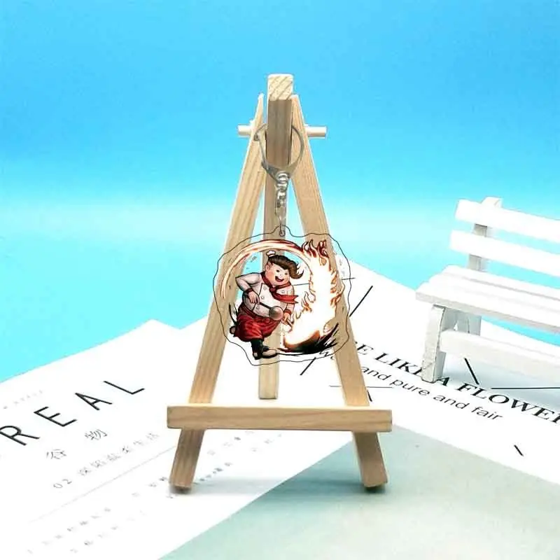 أنيمي دانغانرونا المفاتيح الكرتون Naegi ماكوتو توغامي Byakuya Komaeda Nagito الاكريليك قلادة كيرينغ مجوهرات اكسسوارات هدايا