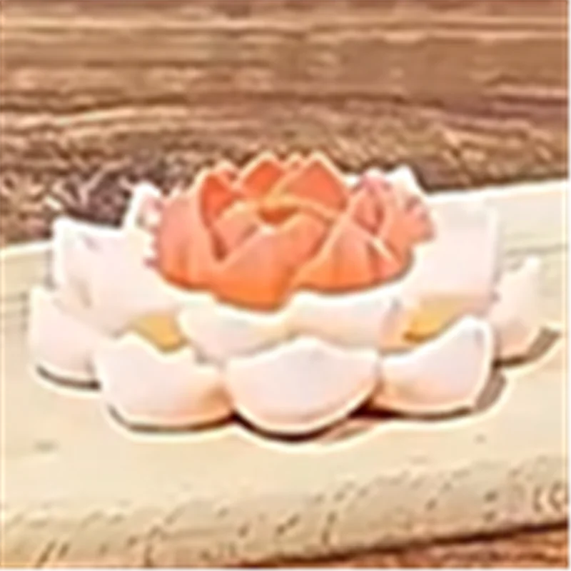 

For DIY Candle Soap Gypsum Resin Crafts Chocolate & Cake Baking Tools 3D Lotus Rose Hibiscus Flower Silicone Molds