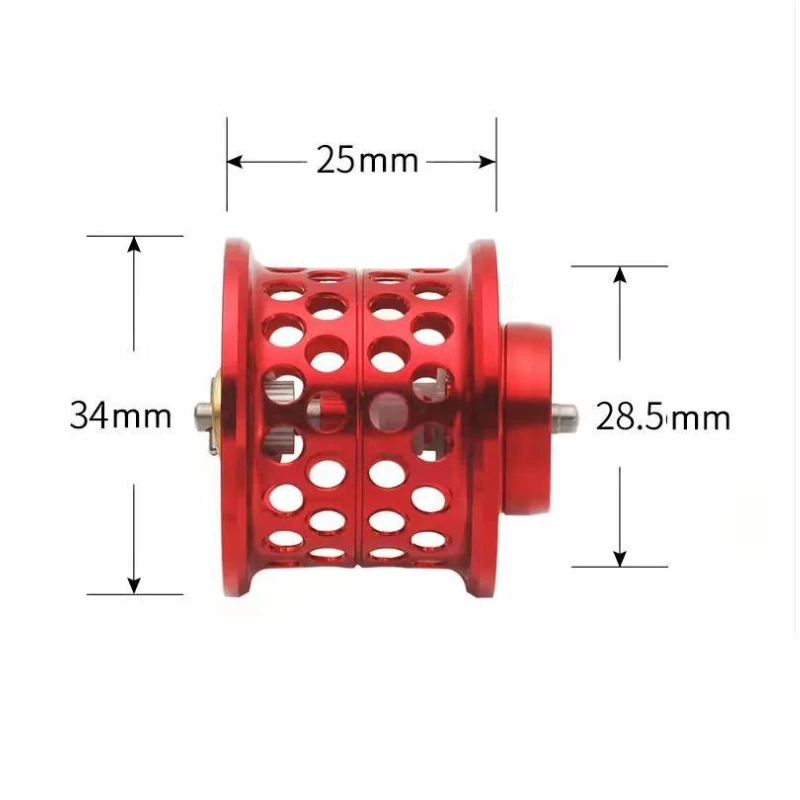 Low Profile Baitcasting Fishing Reel Modified Spool For Fishing Reel Micro-cup Spool Steez\SS SV\T3\RYOGA1016/ZILLION SV 1016 view 2
