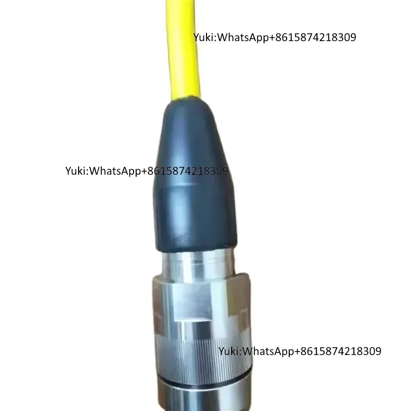 Underwater Fiber Optic Waterproof IP68 Connector for Power 4Pin Undersea Brass Nut Terminal Electrical Connector Female Male