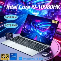Nueva llegada Windows 11 i9 portátil Intel Core i9 10980HK portátiles para juegos 16GB DDR4 1TB SSD Notebook PC Gamer ordenador portátil