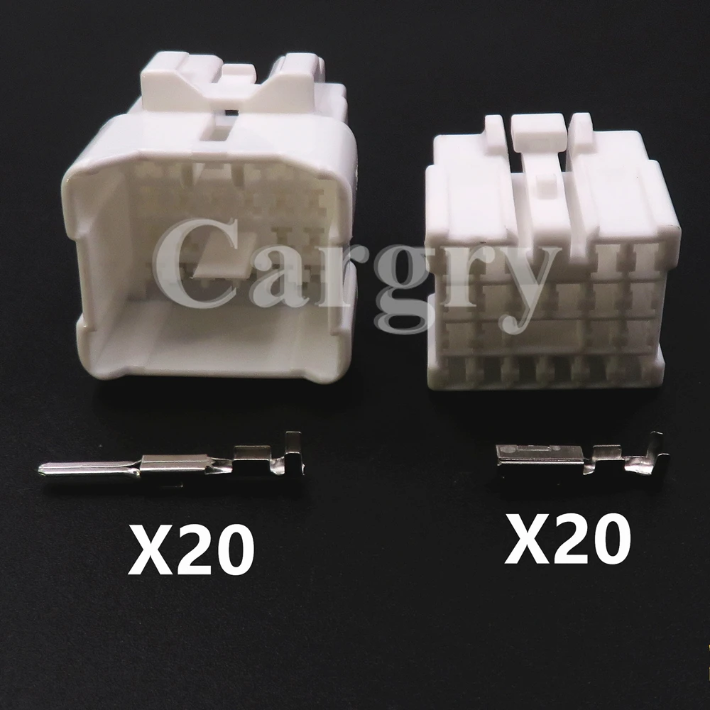 1 Set 20P 6240-1116 6240-5134 Car Plastic Housing Connector AC Assembly Automobile Instrument Wiring Harness Unsealed Socket