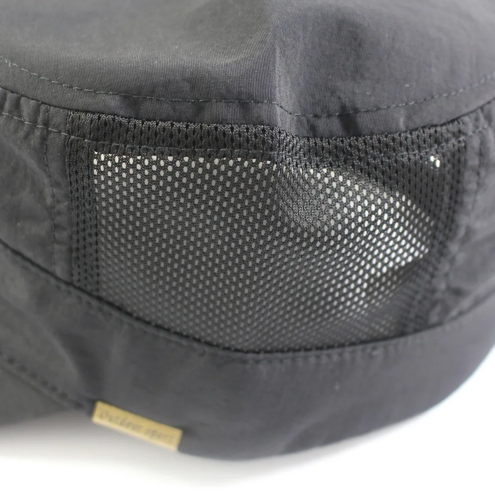 Cadet Flat Hat Baseball Cap Sommer Mesh Baumwolle Basic Trucker Dad Hüte für Männer Big Head Plus Size Oversize – Detail 9