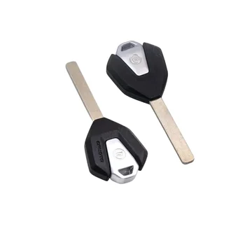 شفرة مفتاح دراجة نارية غير مقطوعة ، قطع غيار أصلية لـ CFMOTO CF700CLX CF800MT CFMOTO 250SR 450SR