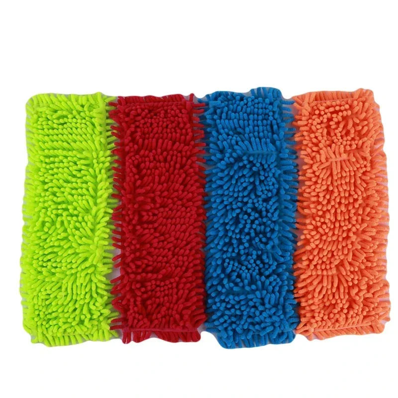 2pcs Mop Head Replacement Home Cleaning Pad Household Dust Mops Chenille Head Replacement Suitable For Cleaner tools New Arrival